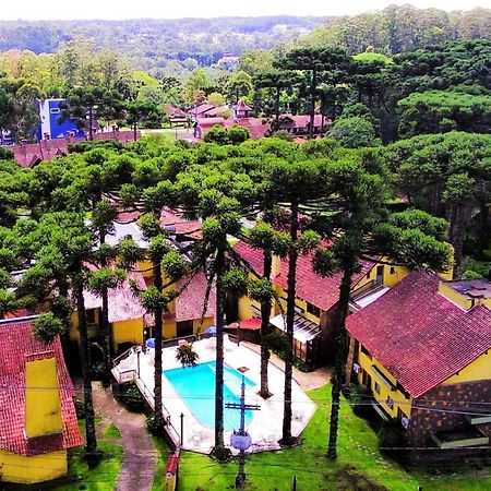 Estalagem Vila Suzana - Quadra De Beach Tennis Indoor Canela Dış mekan fotoğraf