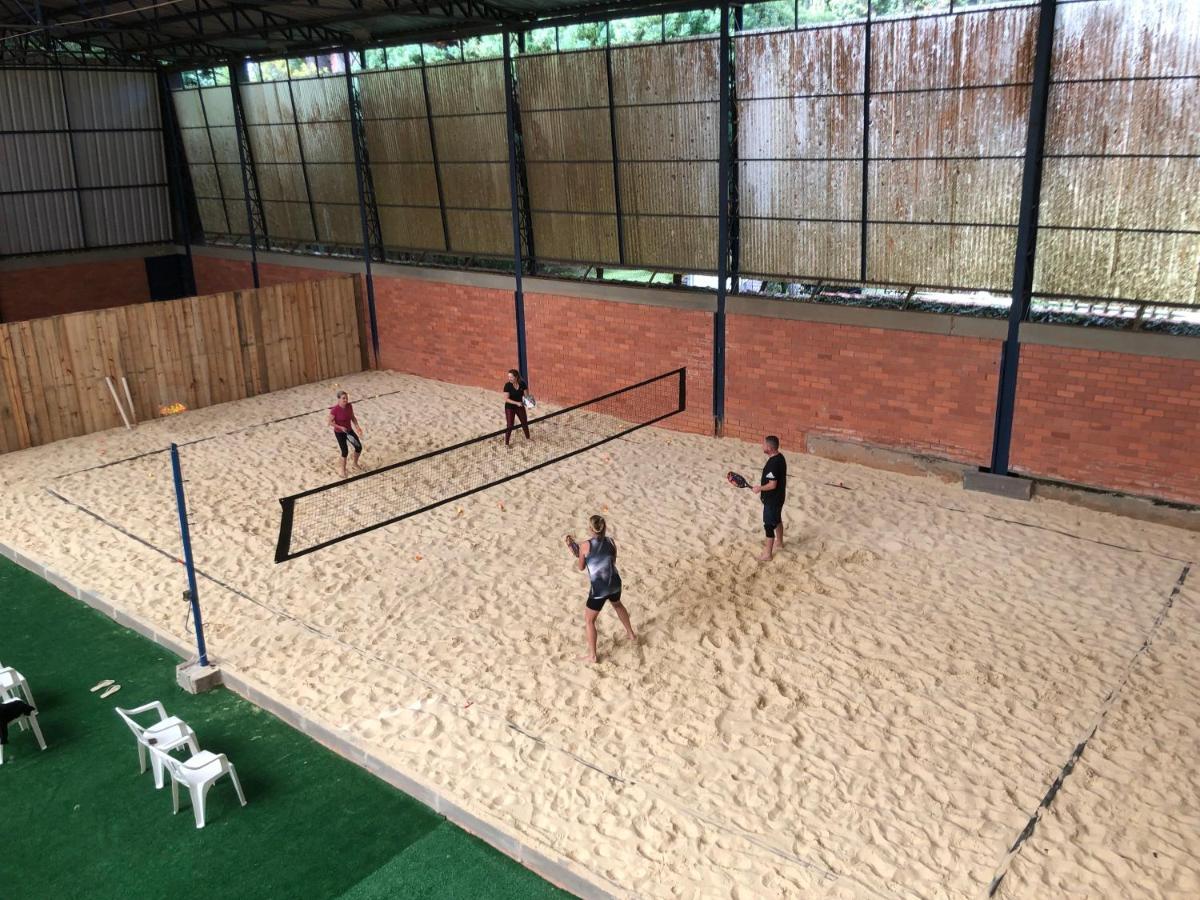 Estalagem Vila Suzana - Quadra De Beach Tennis Indoor Canela Dış mekan fotoğraf
